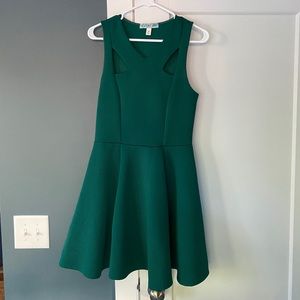 Emerald Green Dress